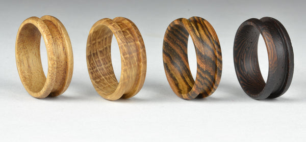 Exotic Wood Ring Core Blanks